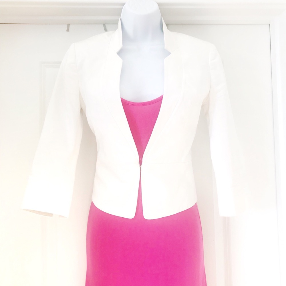 Express white blazer
